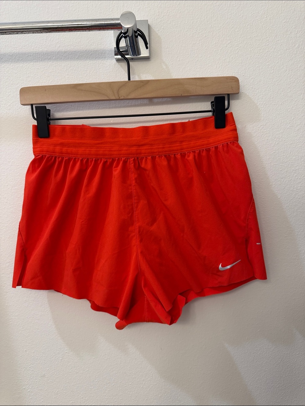 Nike Women's Bright Red Athletic Running Shorts